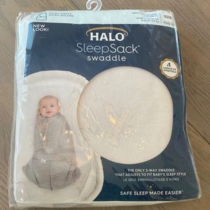 Halo sleep sack swaddle brand new. Size nb